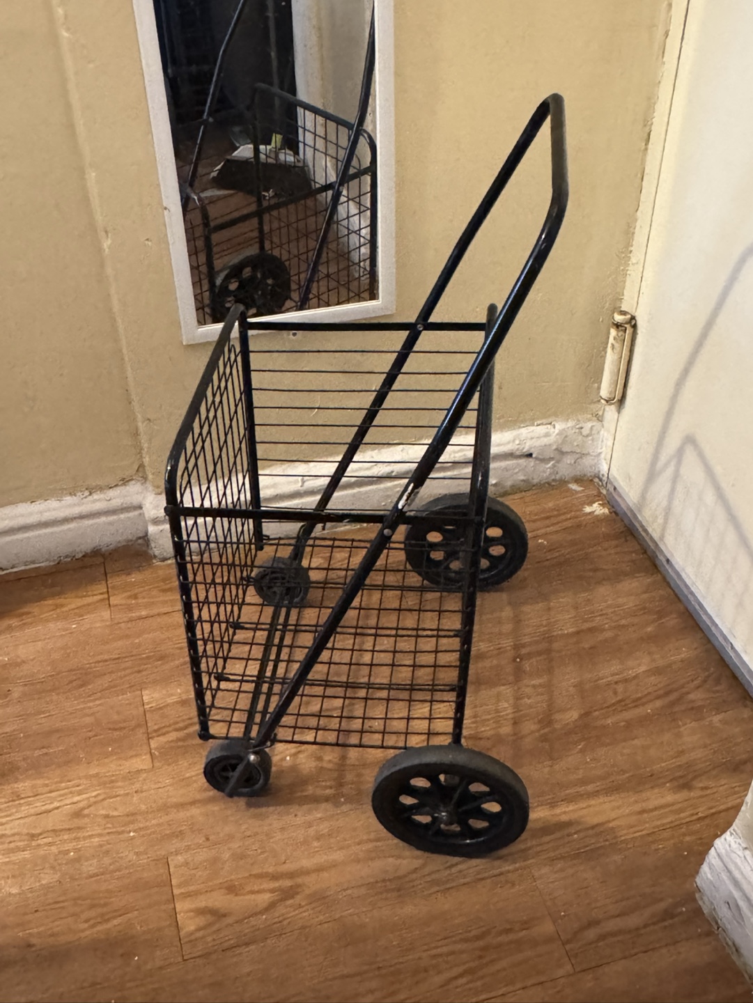 Black Shopping Cart Small