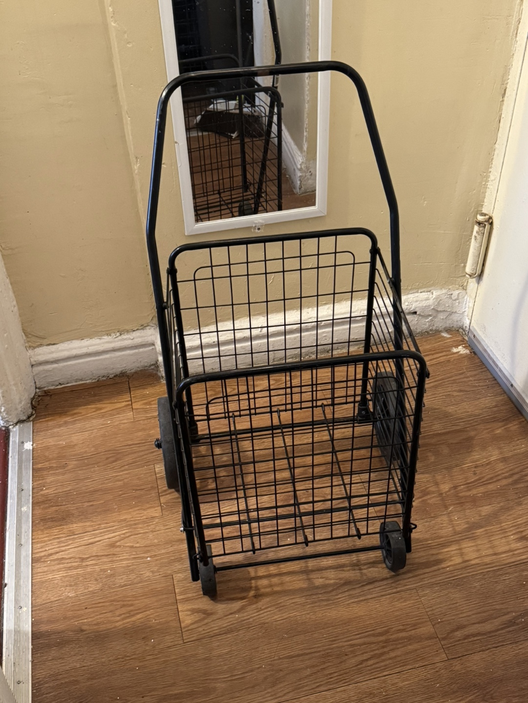 Black Shopping Cart Small - photo 3