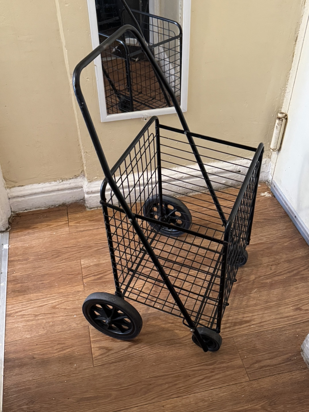Black Shopping Cart Small - photo 4