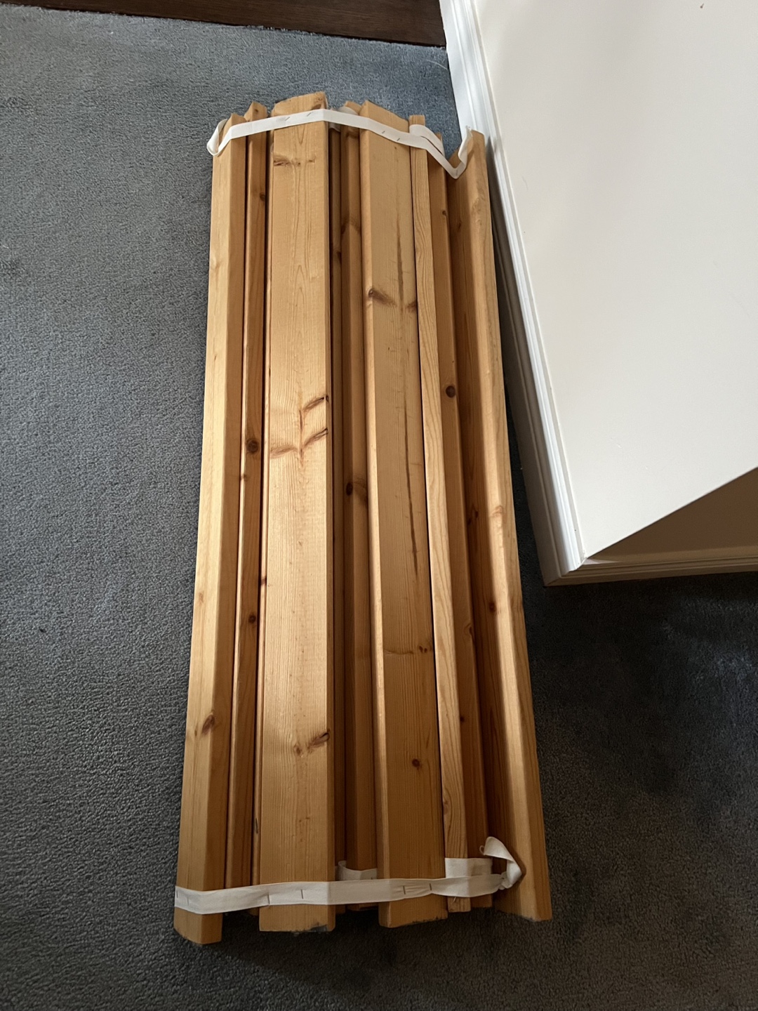 Twin Size Wooden Bed Frame - photo 2