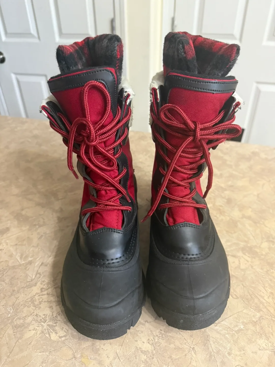 Kamik Red & Black Winter Boots Size 8 image indicator(2)