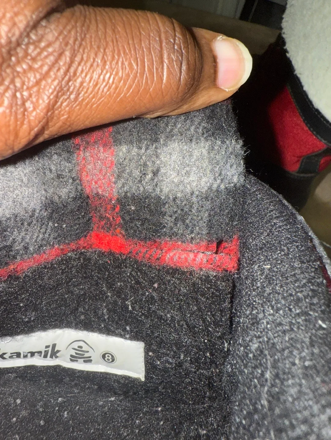 Kamik Red & Black Winter Boots Size 8 image indicator(4)