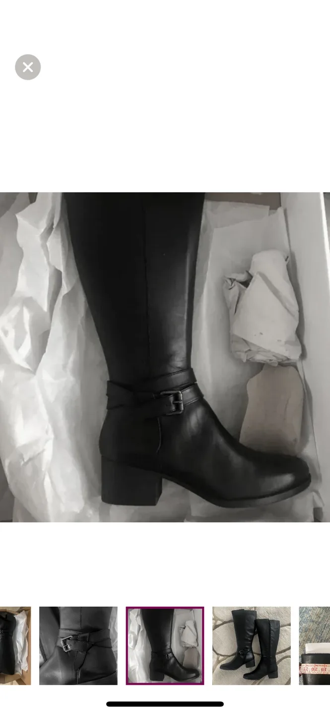 NEW in Box - Naturalizer - Kelina Leather Boots image indicator(3)