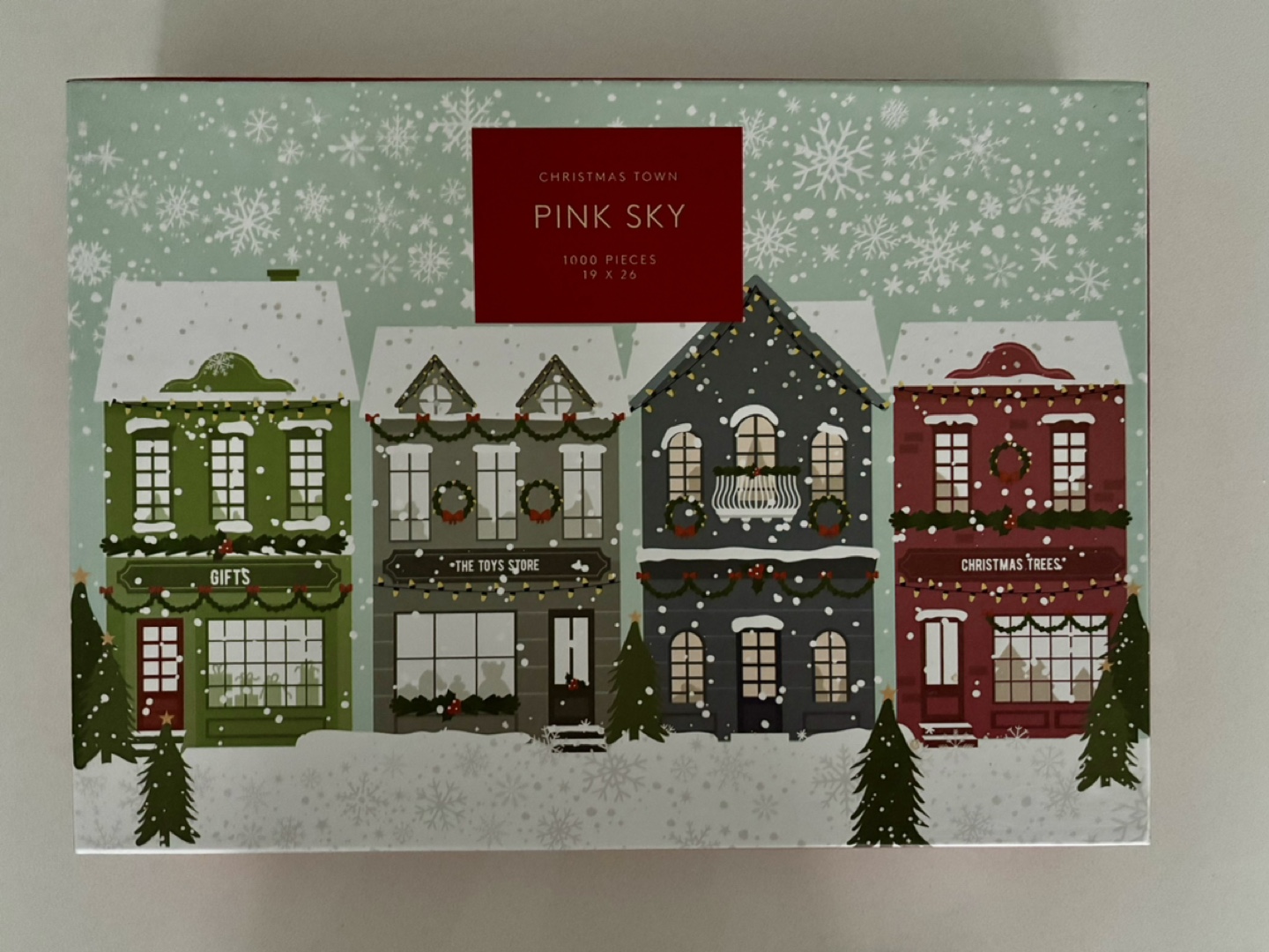 1000 Piece Christmas Town  Puzzle
