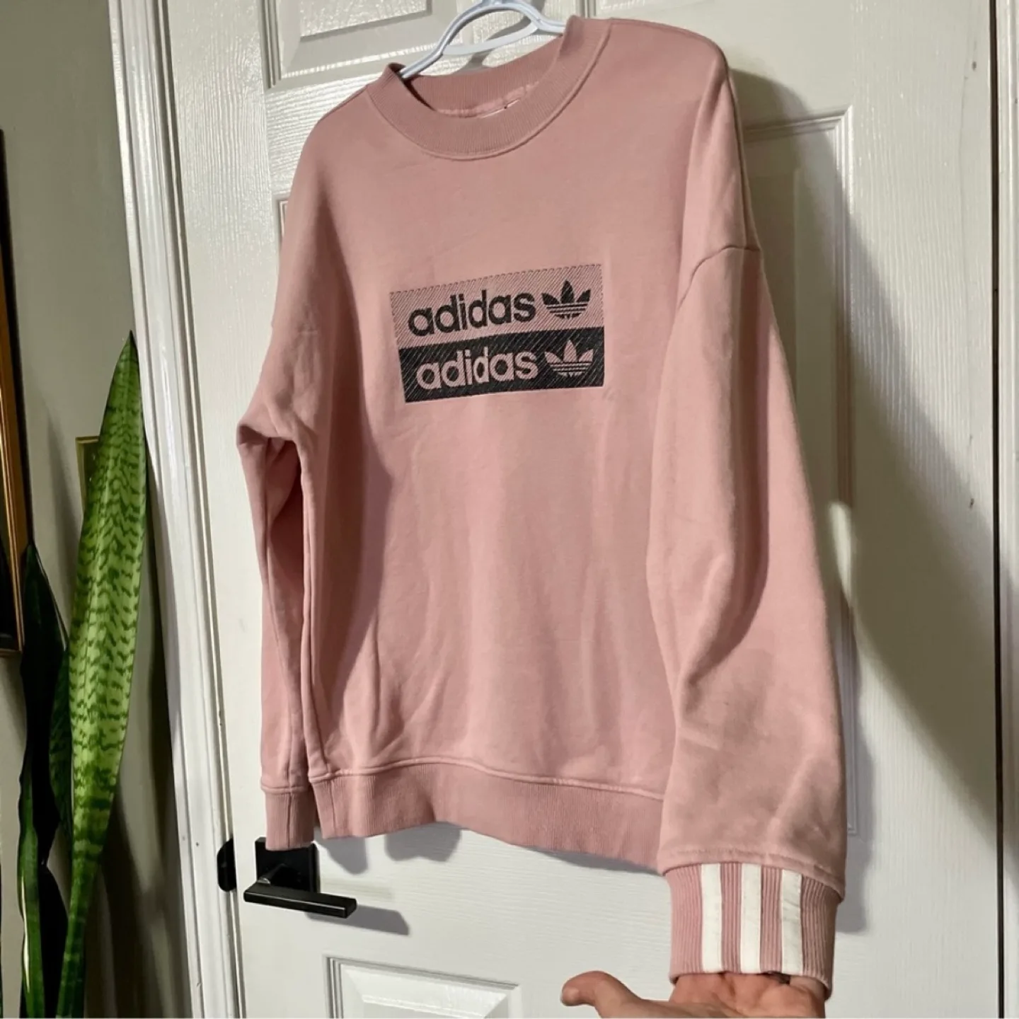 Adidas Sweatshirt with Three Stripes on Cuffs image indicator(7)