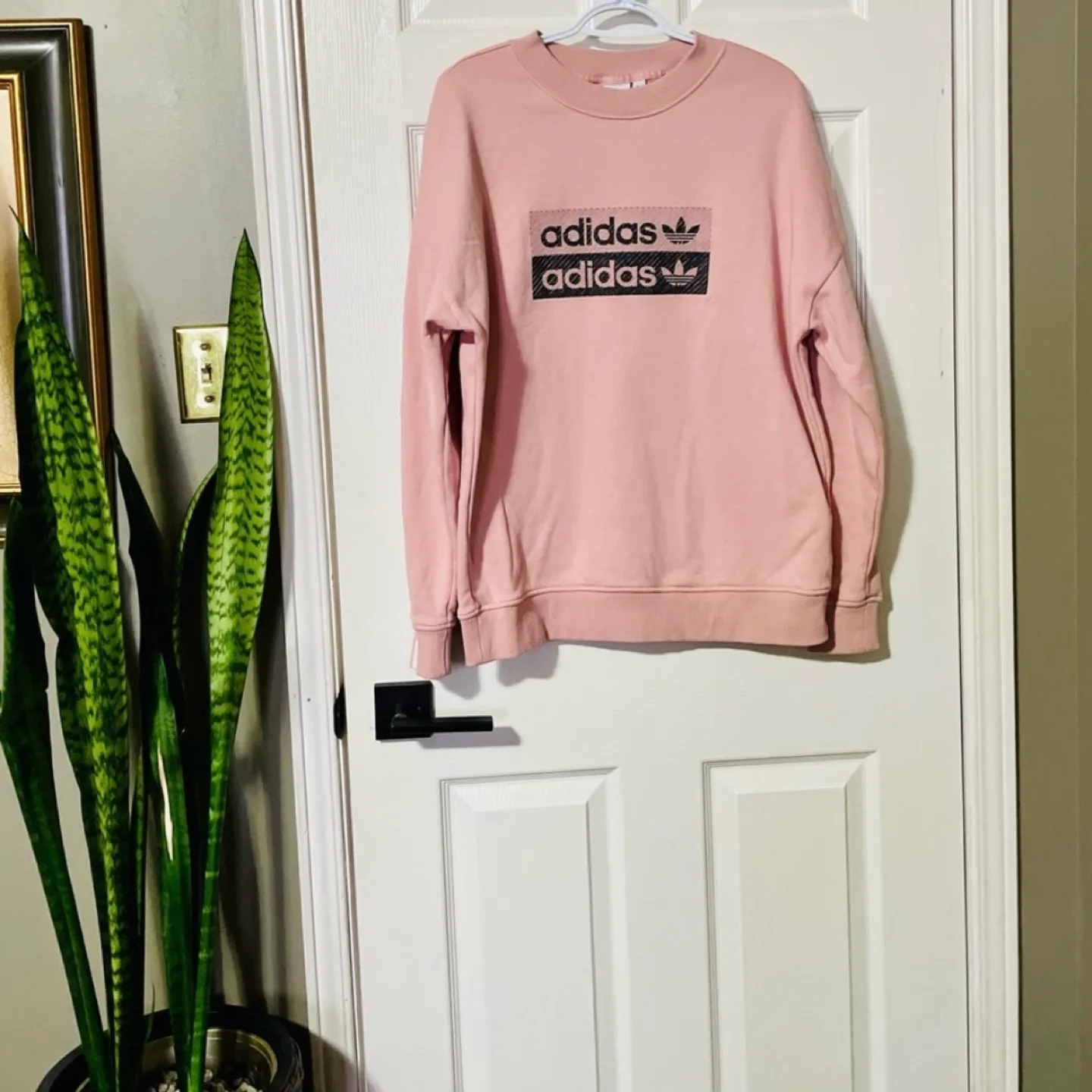 Adidas Sweatshirt with Three Stripes on Cuffs image indicator(4)