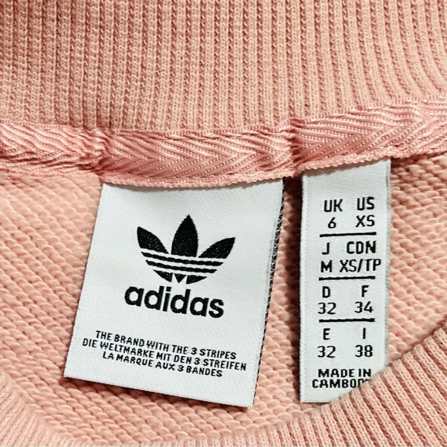 Adidas Sweatshirt with Three Stripes on Cuffs image indicator(10)