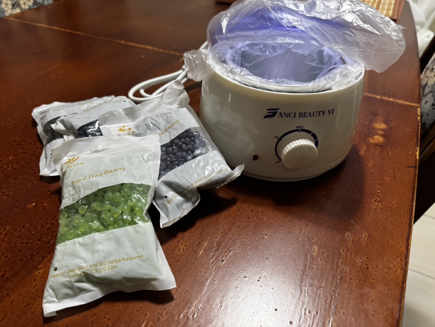 Wax Warmer and Beads