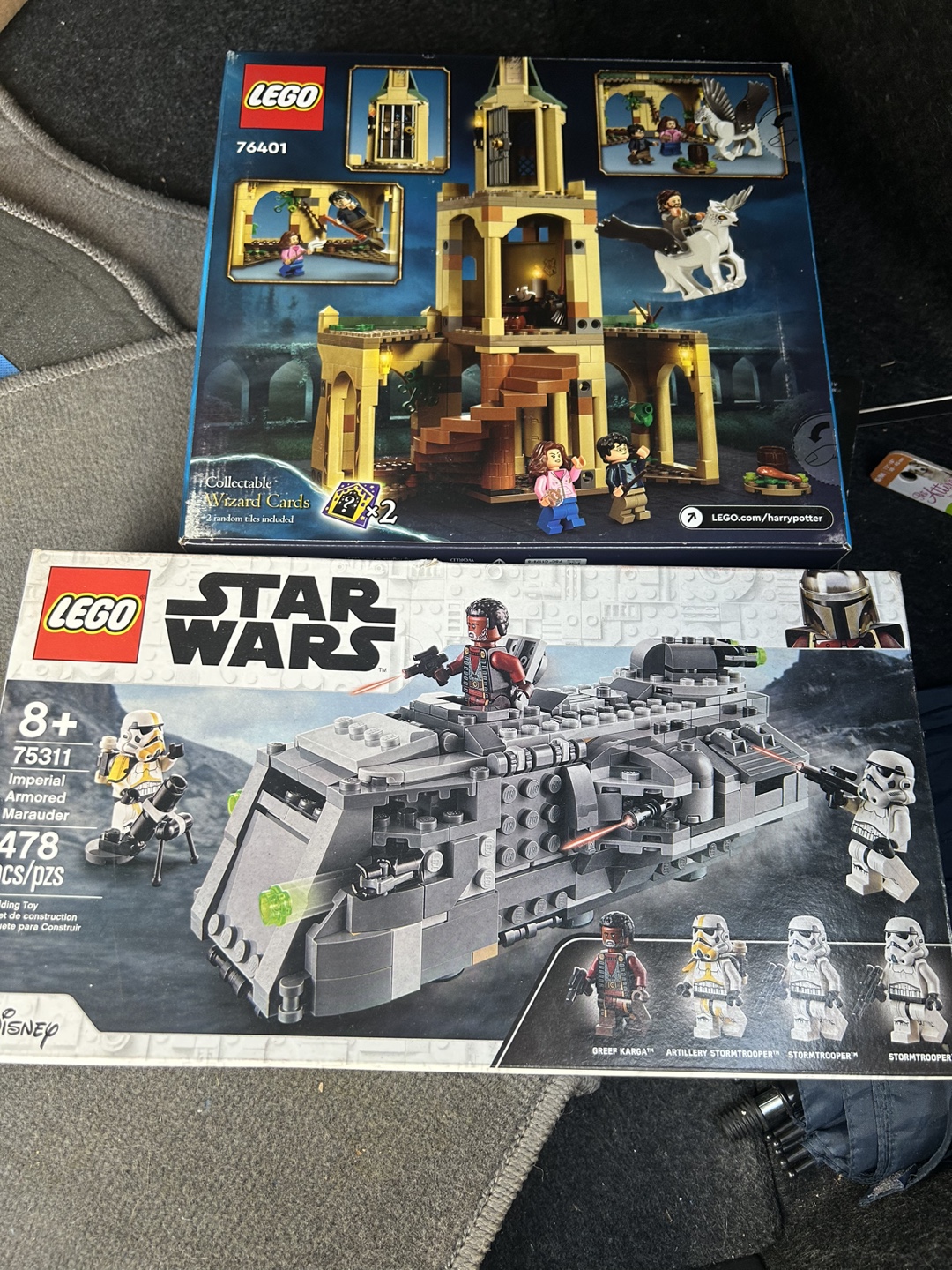 LEGO Star Wars and Harry Potter Hogwarts