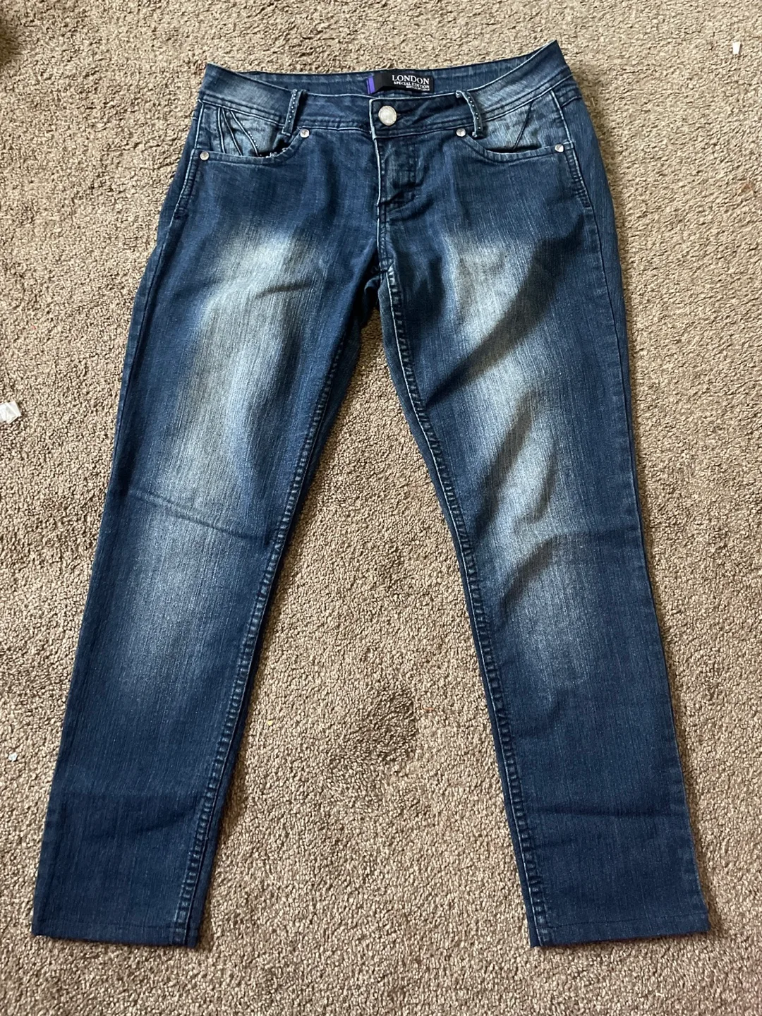 London Rebel Womens Jeans Sz 10 thumbnail