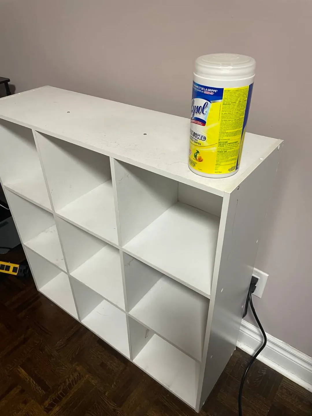 White 9 Cube Organizer Shelf image indicator(5)