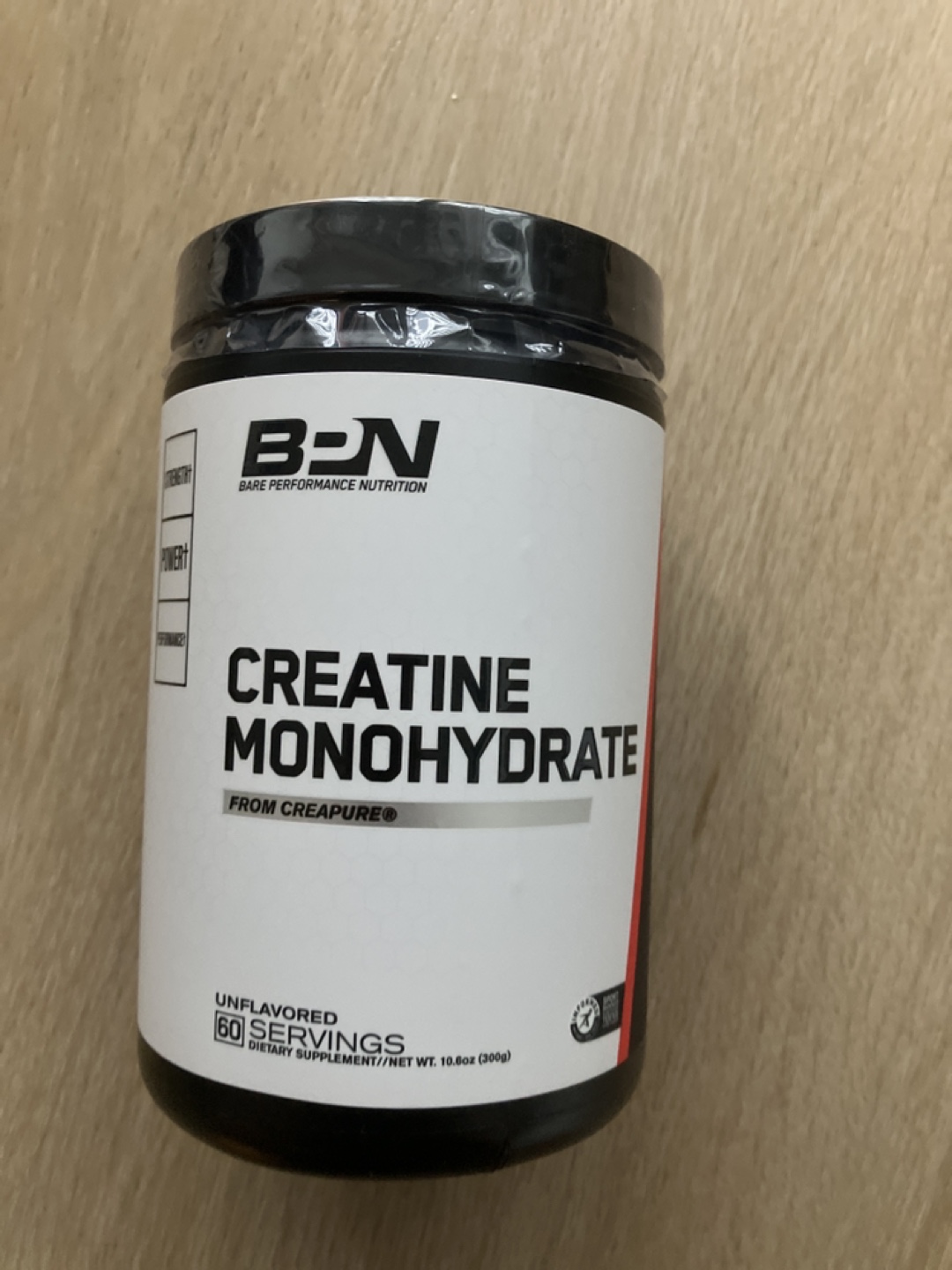 BPN Creatine Monohydrate Unflavored 60 Servings