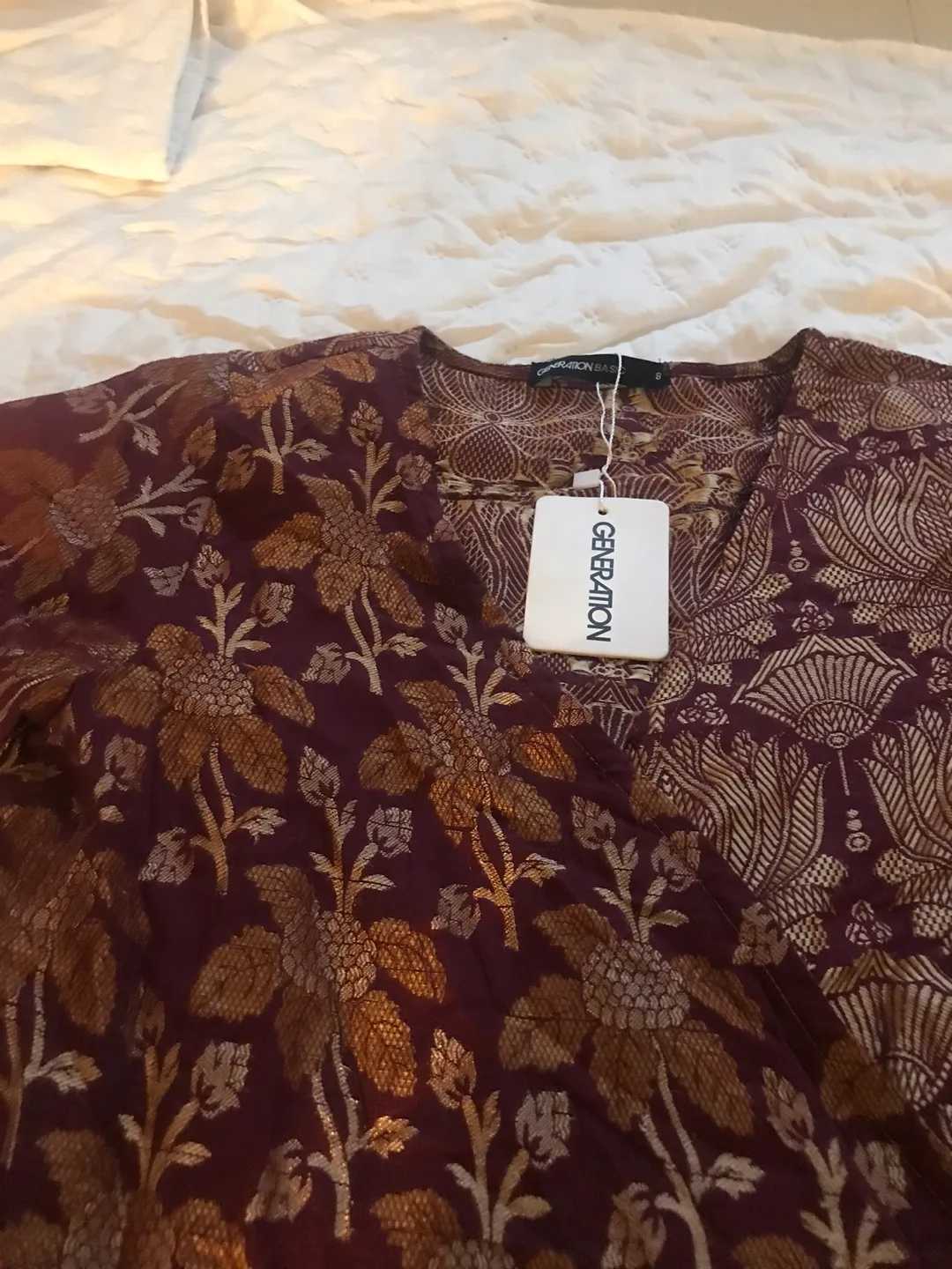 Generation Love Floral Wrap Dress New #ThriftyPicks image indicator(2)