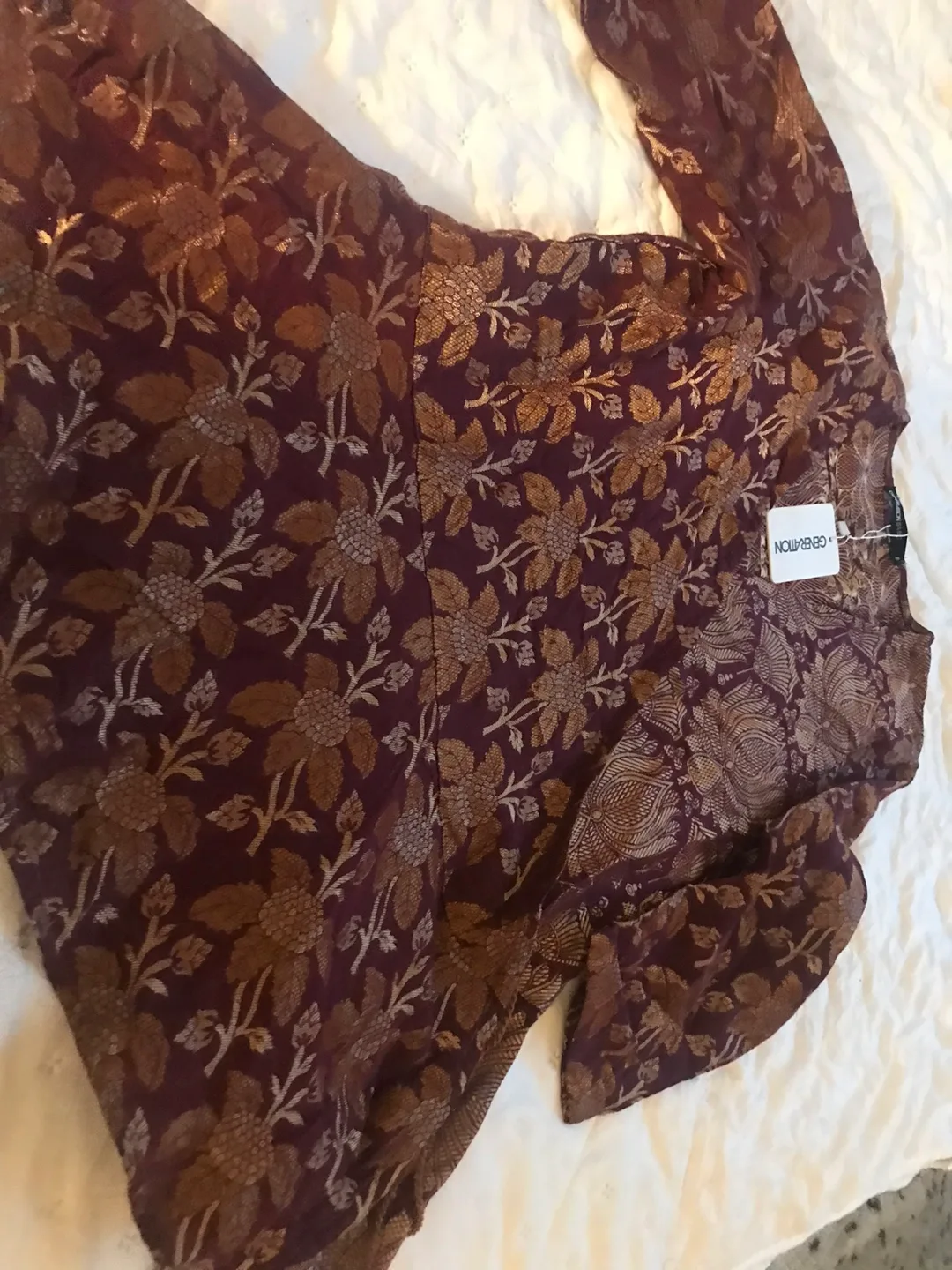 Generation Love Floral Wrap Dress New #ThriftyPicks image indicator(3)