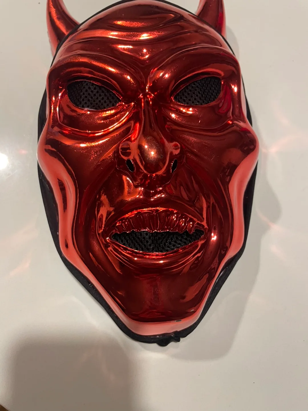 Red Devil Mask # thrifty picks image indicator(2)