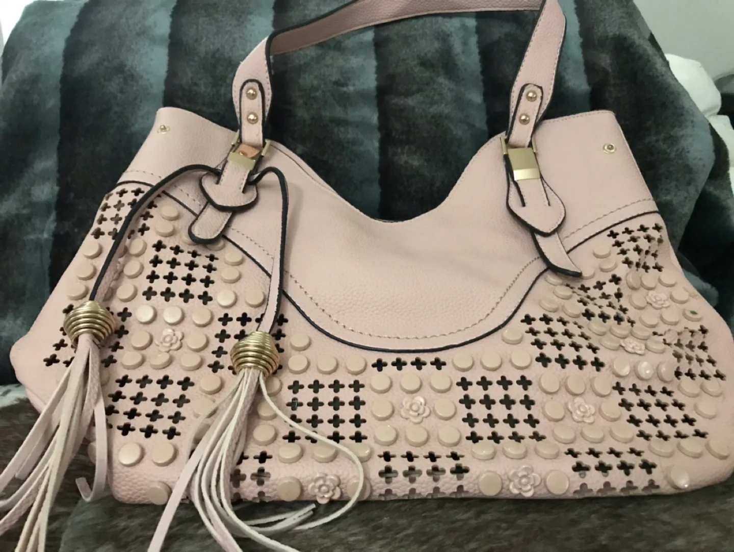 Pink Cutout  Handbag New image indicator(2)