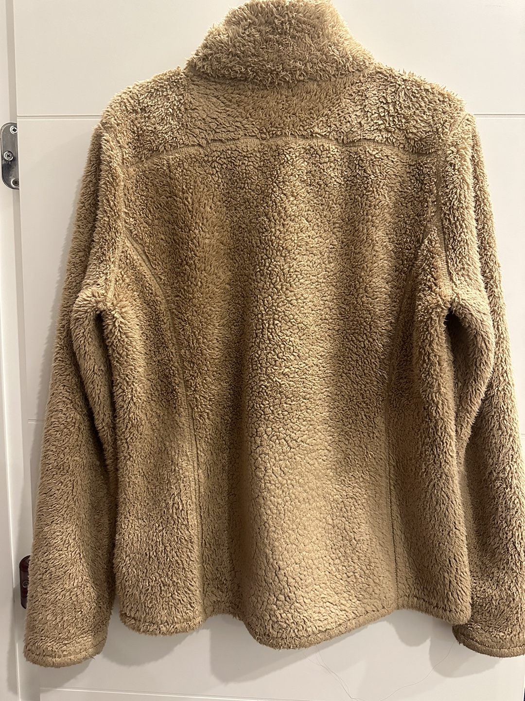 Women's Tan Fleece/Sherpa Jacket - photo 2