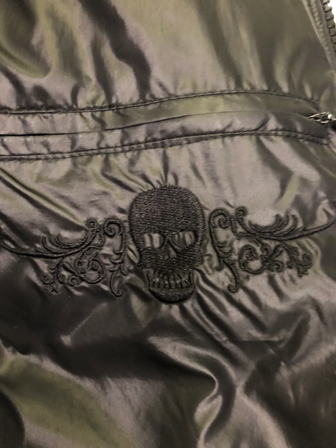 Mackage Black Puffer Jacket with Fur Hood image indicator(6)