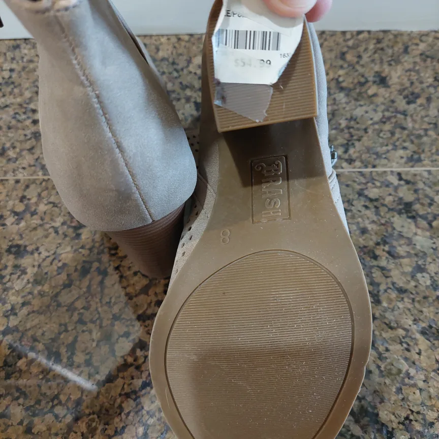 Brash Open Toe Women's Booties Size 8 US image indicator(5)