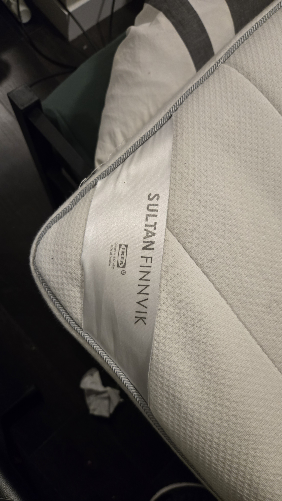 IKEA Twin Sultan Finnvik Mattress (Used 2 yrs) - photo 2