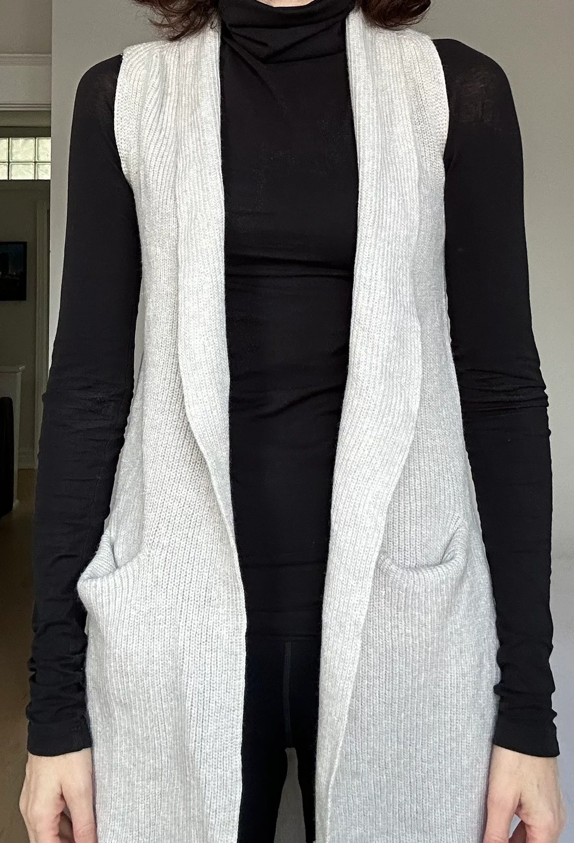 Wilfred Grey Knit Vest image indicator(5)