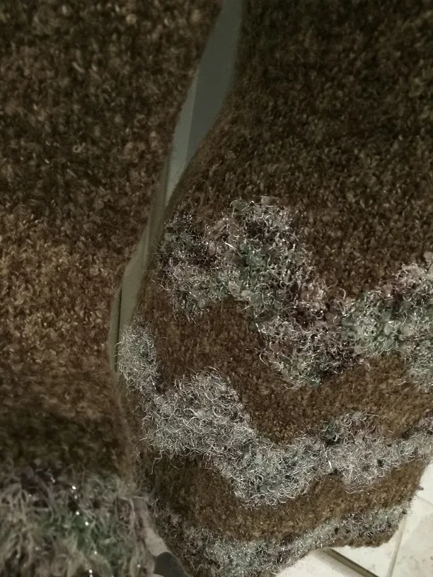 wool blend long sweater/dress size M image indicator(5)