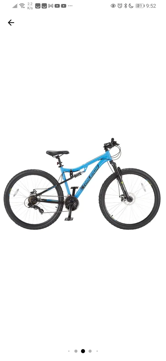 Raleigh Huck Dual Suspension Mountain Bike image indicator(2)