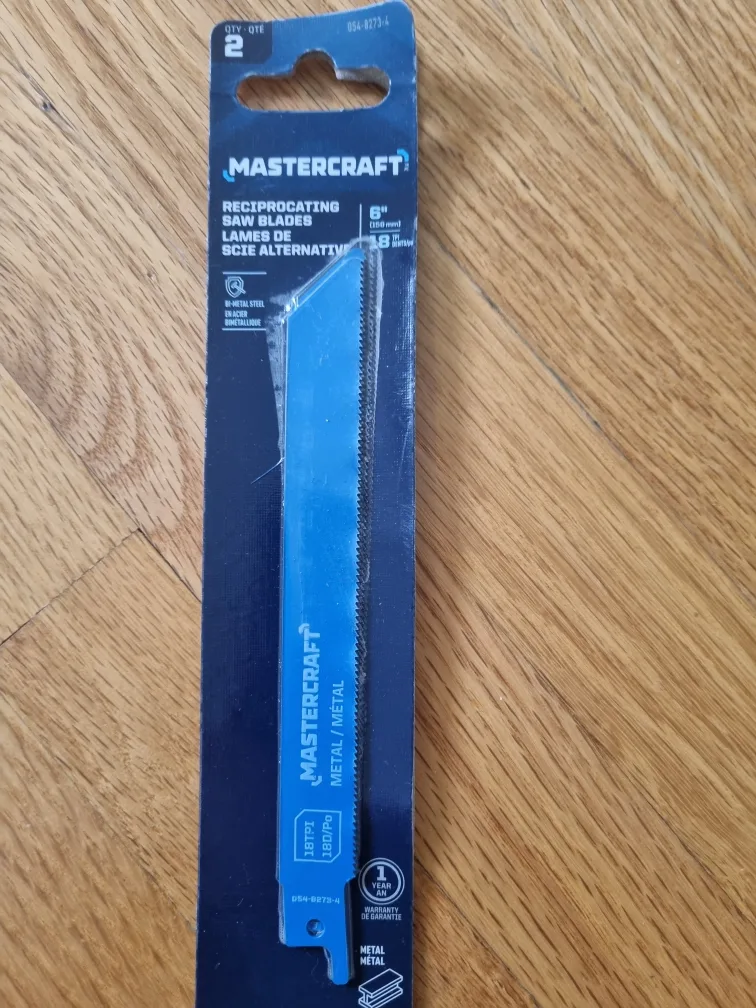 Mastercraft Reciprocating Saw Blades thumbnail