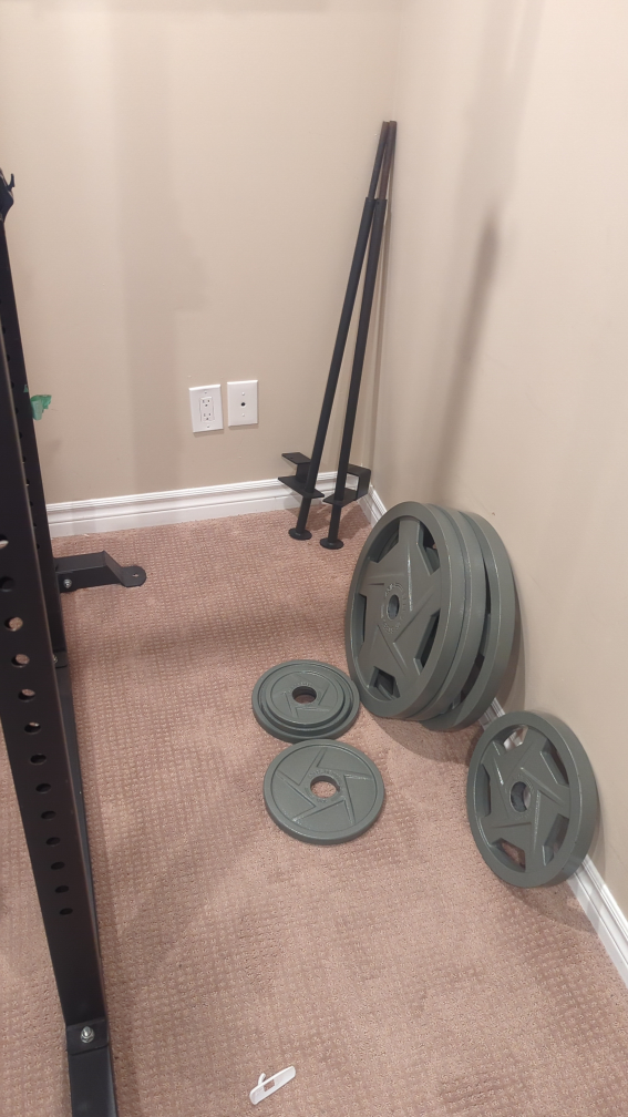 Powerlifting Cage, Bench, Bar and accessoriea - photo 3