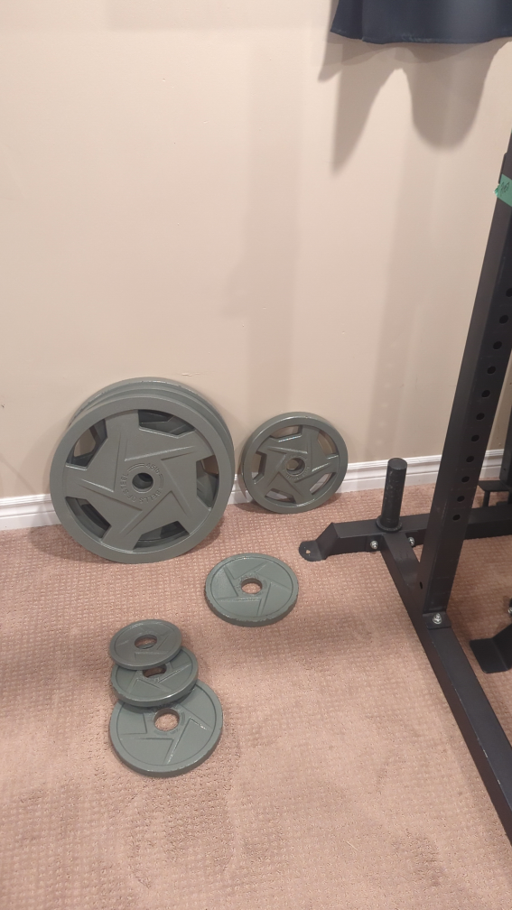 Powerlifting Cage, Bench, Bar and accessoriea - photo 4