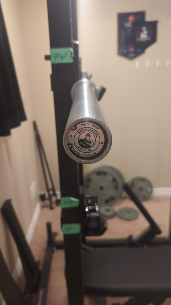Powerlifting Cage, Bench, Bar and accessoriea - photo 5