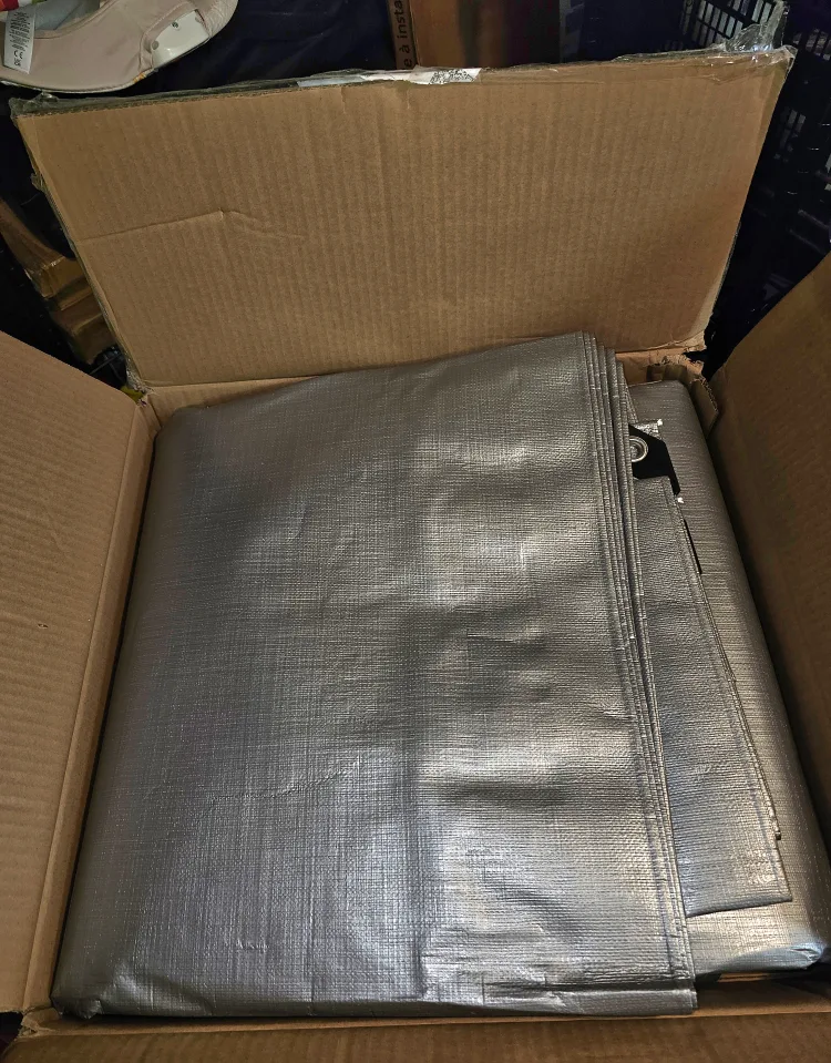 Silver Tarp - 12' x 25' 16 mil image indicator(2)