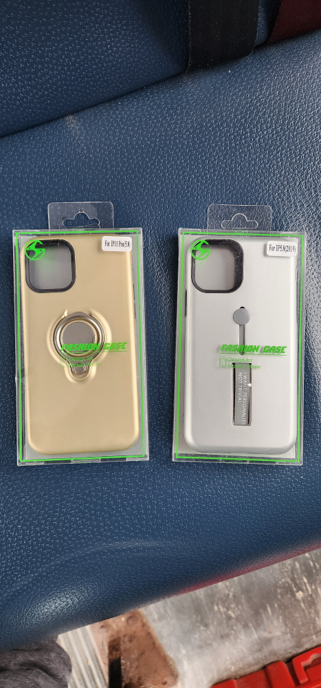 2 IPhone 5 Cases with Ring Holder