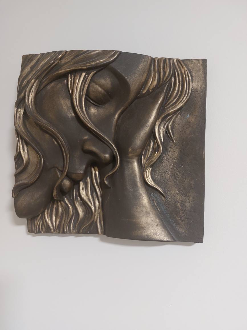 Gold Wall Sculpture