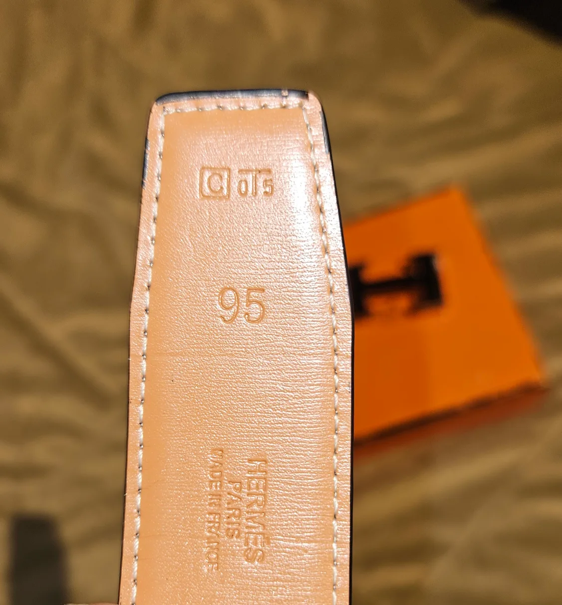 Hermes Belt reversible 95 image indicator(3)