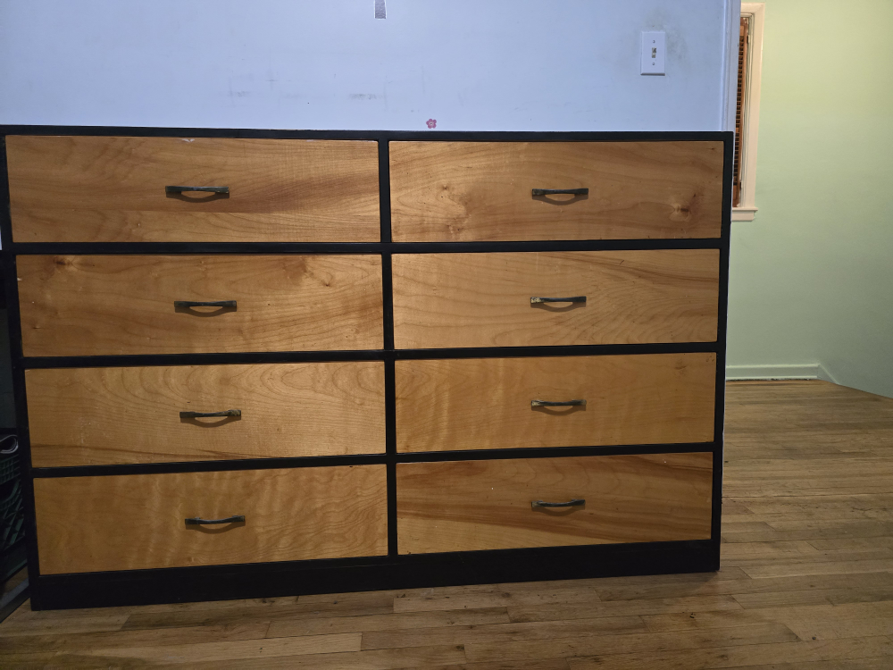 Wooden 6-Drawer Dresser