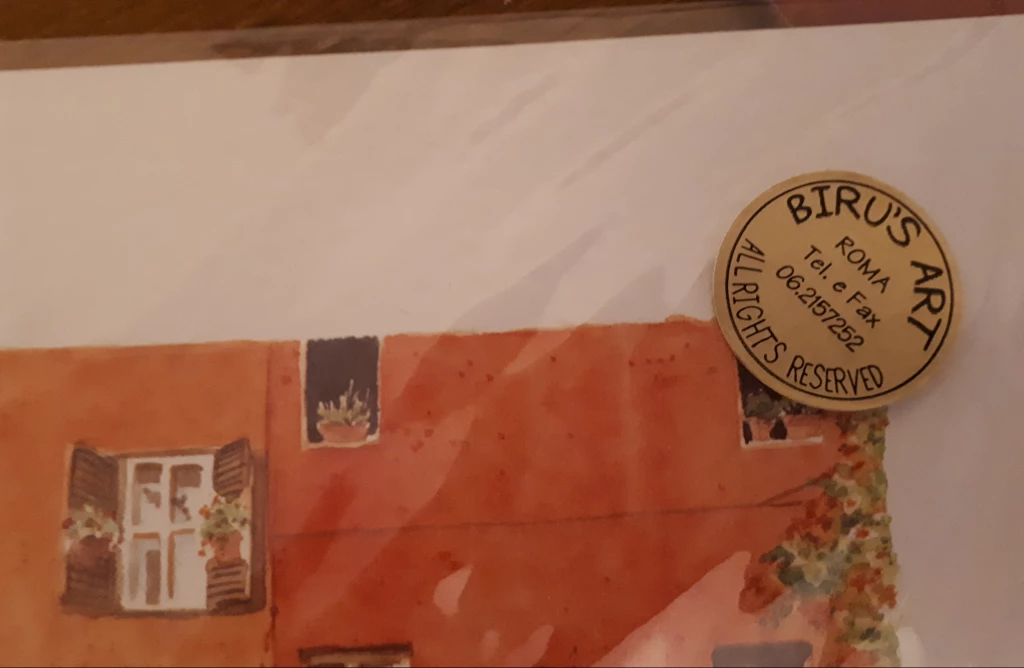 Set of Six Birus Art Prints of Rome - photo 2