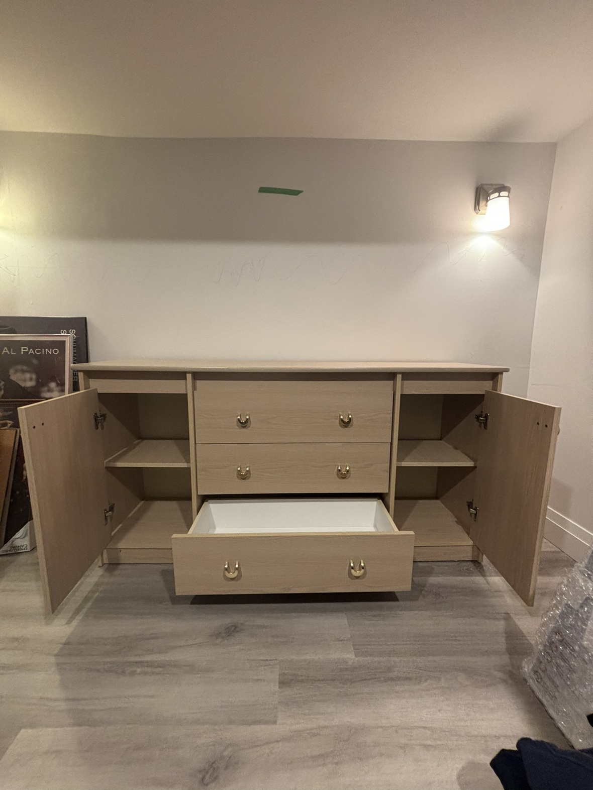 3 Drawer/4 Shelves Dresser - photo 5