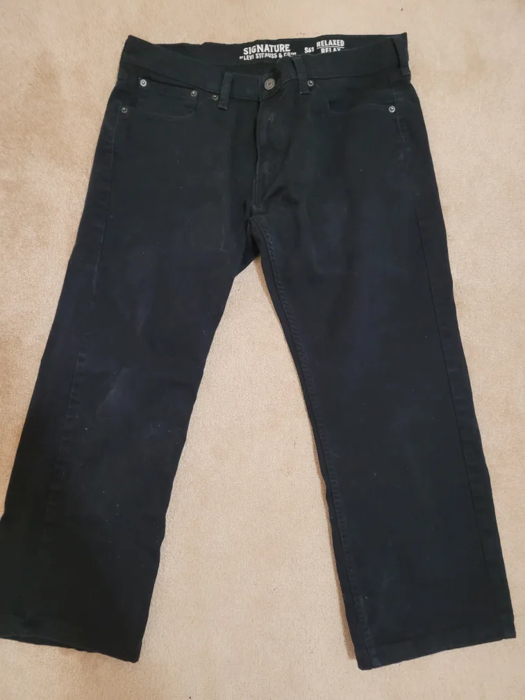Relaxed Fit Levi Strauss Black Jeans thumbnail
