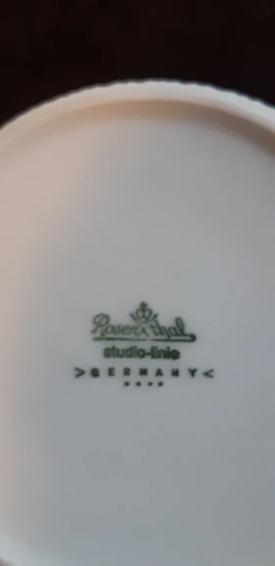 2 Small White Rosenthal Plates image indicator(3)