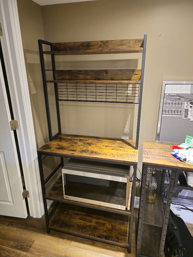 Bakers Rack/Microwave stand - photo 2