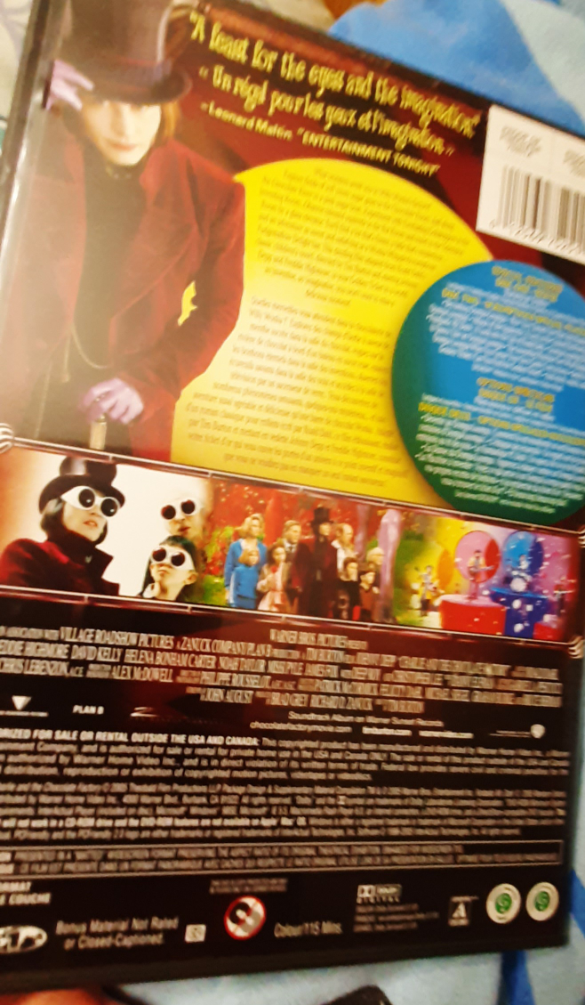 Charlie and the chocolate factory DVD - photo 2