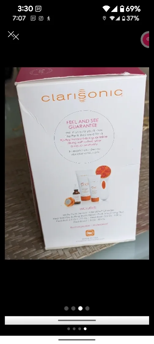 **CLARISONIC** Pedi Foot Transformation image indicator(4)