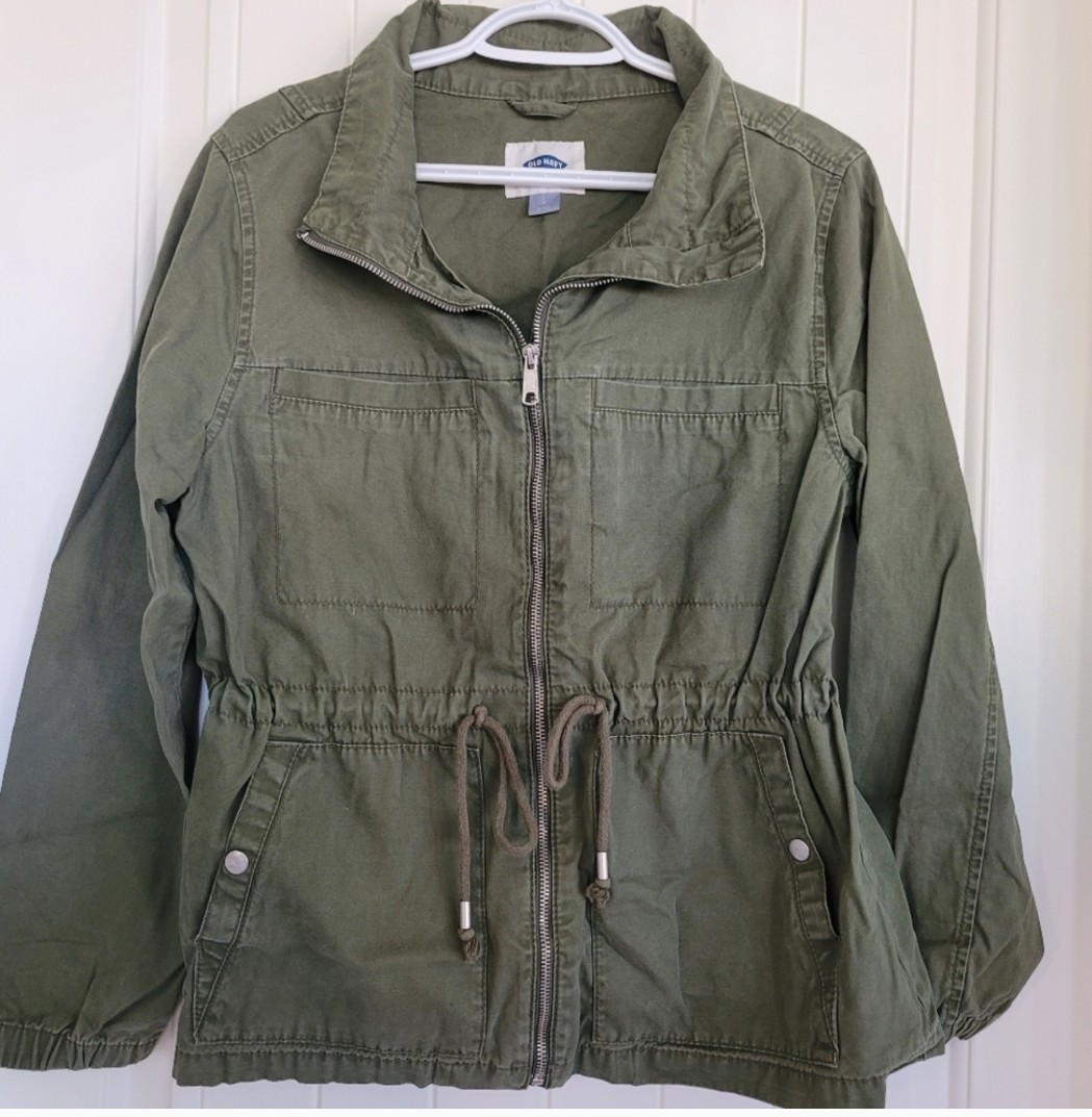 Old Navy Green Utility Jacket - photo 3