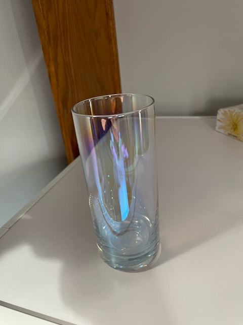 Set of 6  Iridescent Glass Tumblers - photo 2
