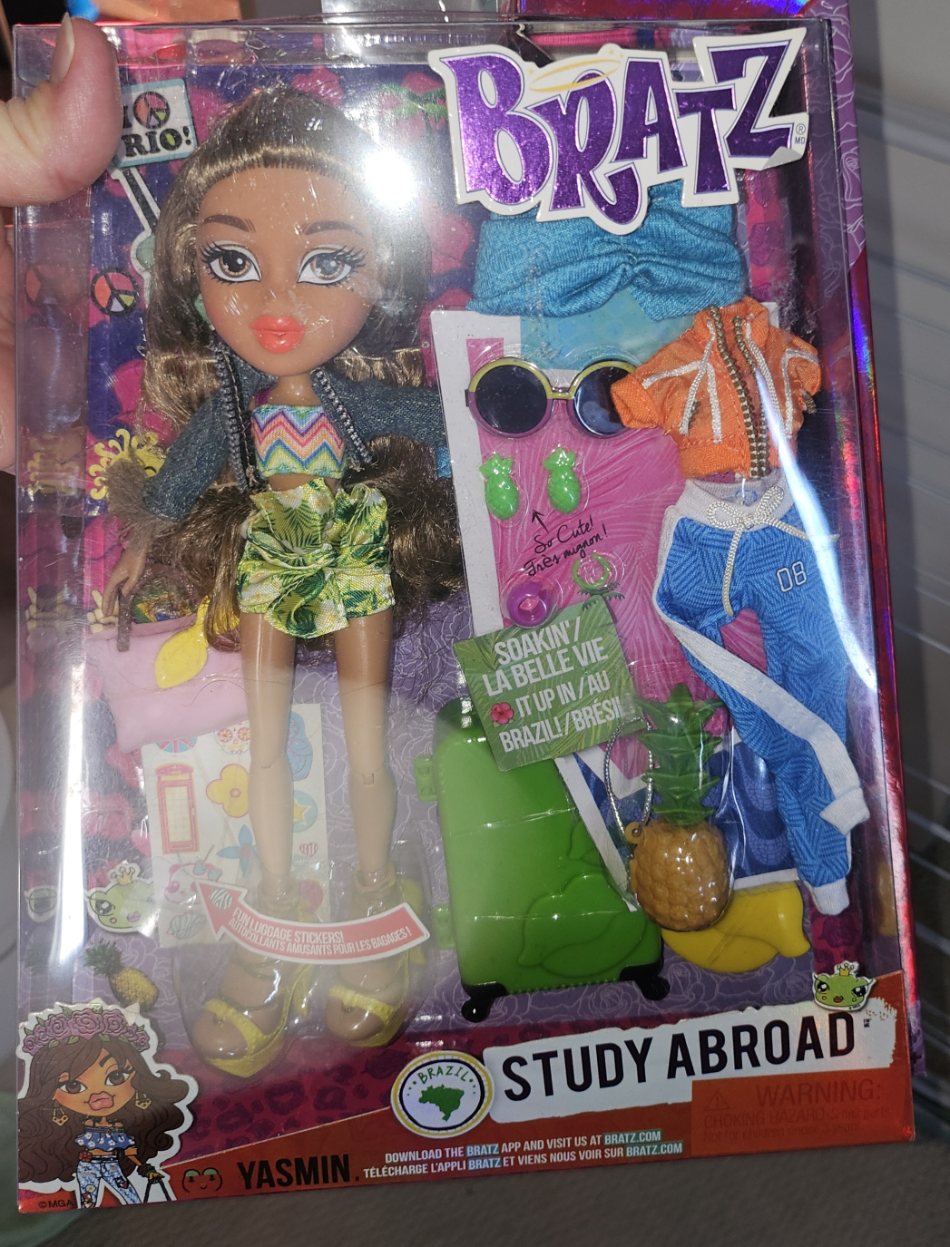 Bratz Yasmin Study Abroad Doll