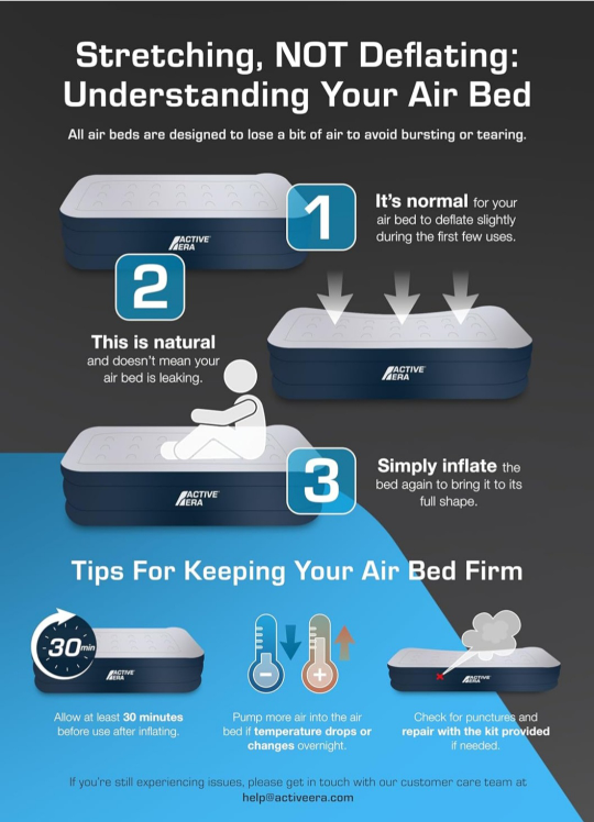 Active Era Air Mattress with Built-In Pump - photo 4