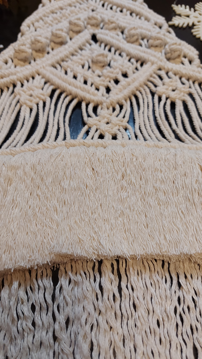 Christmas Tree Wall Hanging Decoration Macrame *style 1* - photo 3