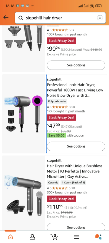 Slopehill Hair Dryer NEW
