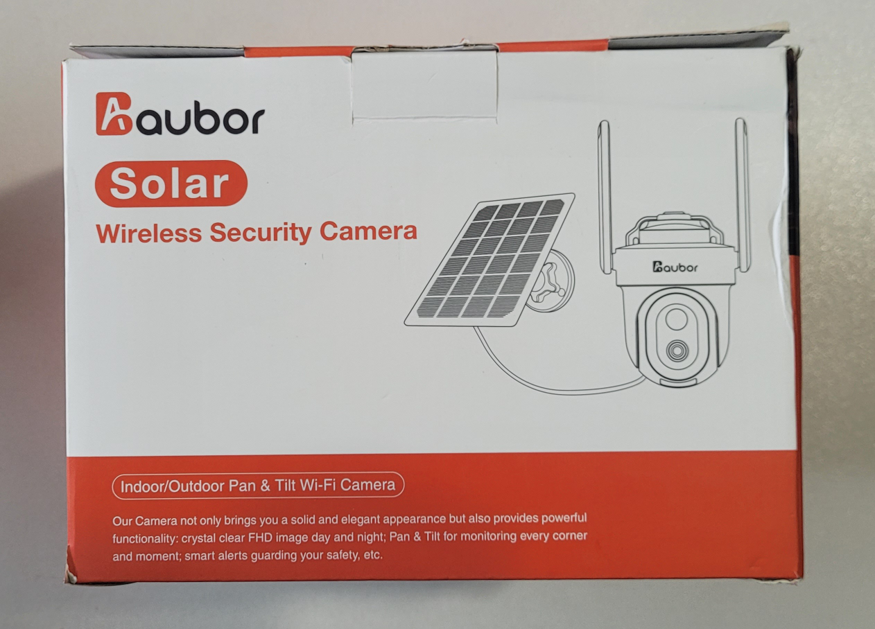 Aubor Solar Wireless Security Camera